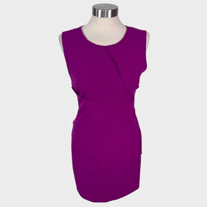 Calvin Klein Size 4 Sheath Dress Purple